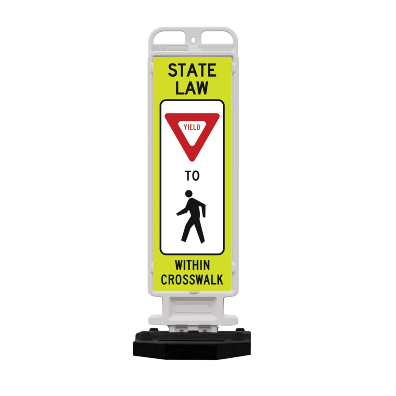 Crosscade™ Pedestrian Crosswalk Signs